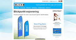 Desktop Screenshot of blickpunkt.se